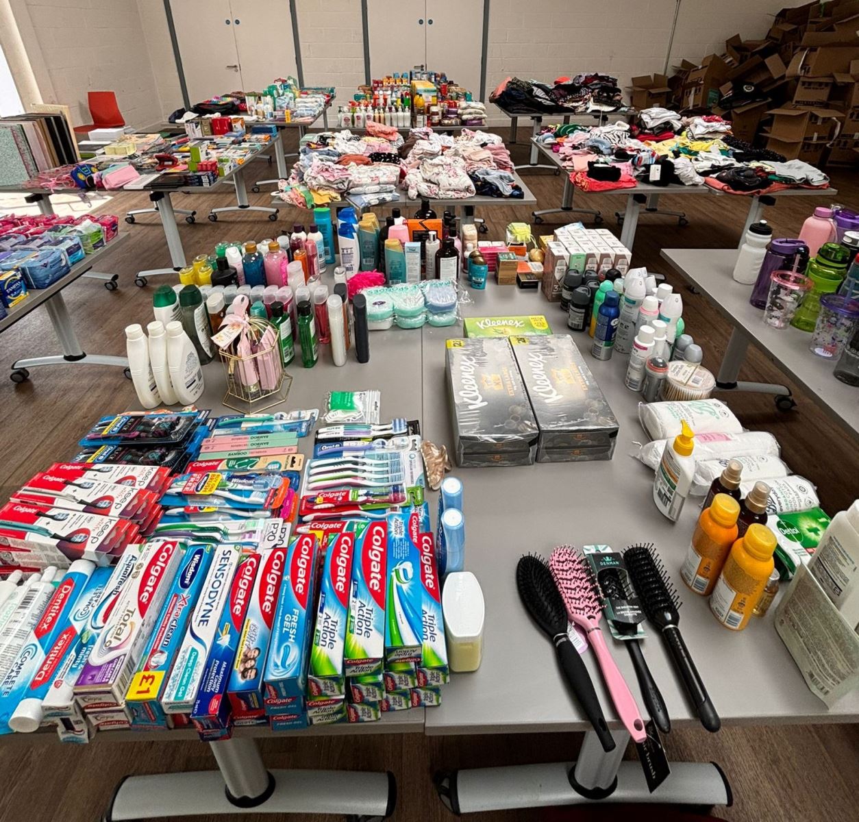 Tables of donations